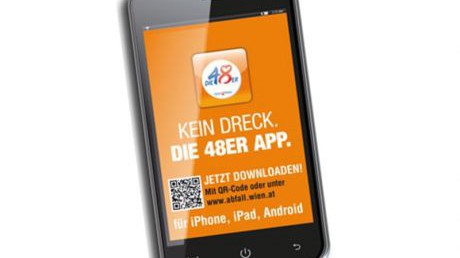 Die 48er App am Smartphone